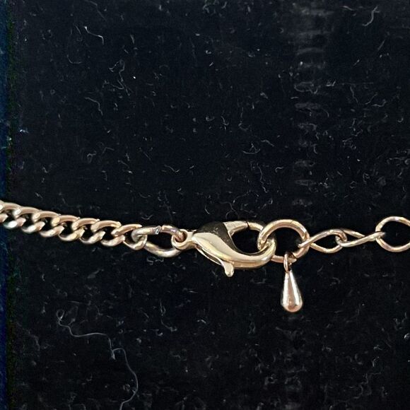 Sparkle & Bling Gold-Tone Black Tortoise Chunky Chain Necklace Earring Set- OSFM - Picture 8 of 16